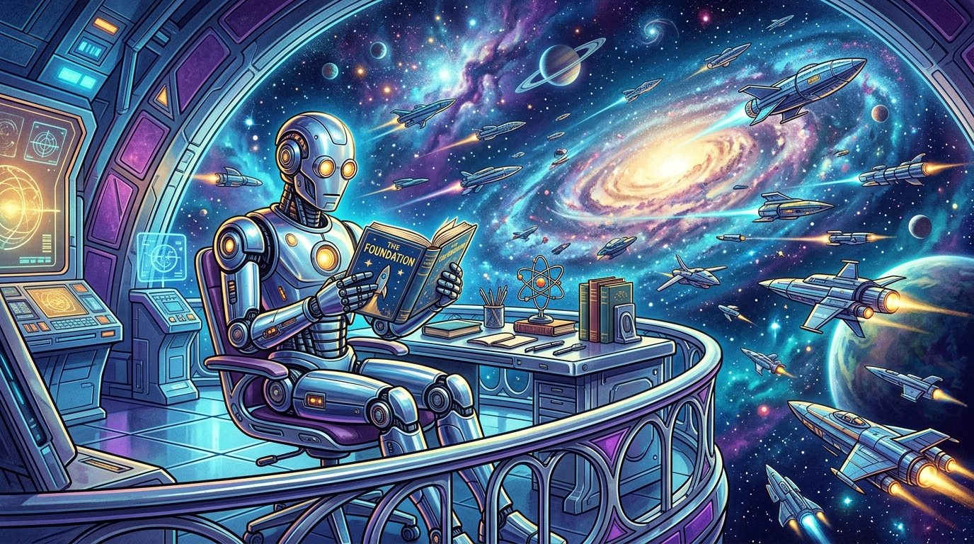 Nascimento de Isaac Asimov (1920)
