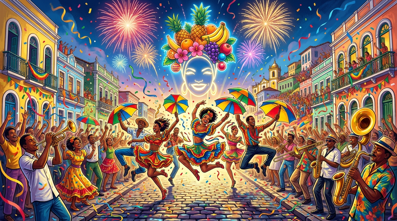 Dia do Frevo / Nasc. Carmen Miranda (1909)