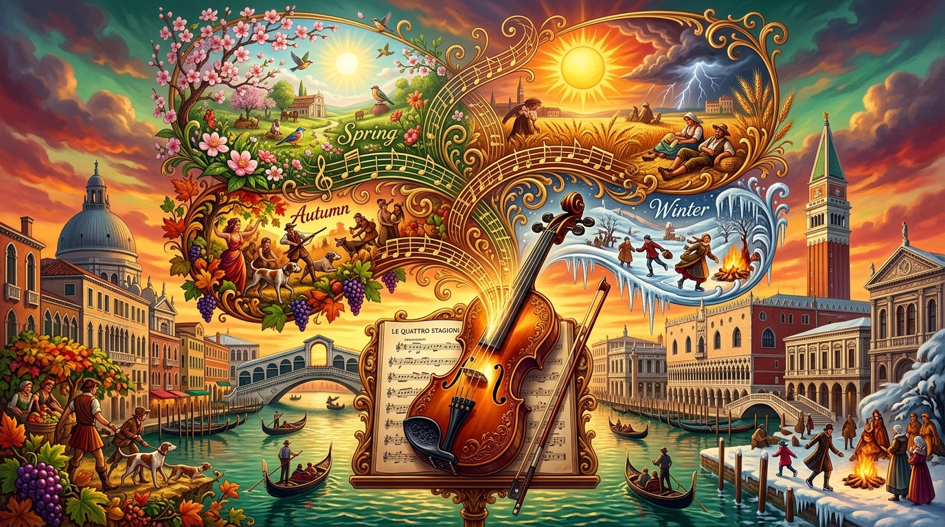 Nasc. Antonio Vivaldi (1678 / As Quatro Estações)
