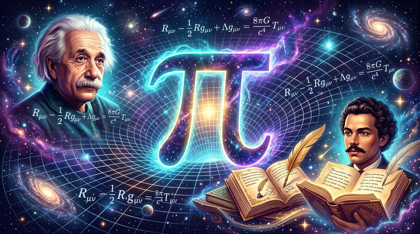 Dia do Pi / Nasc. Einstein (1879) e Castro Alves (1847)
