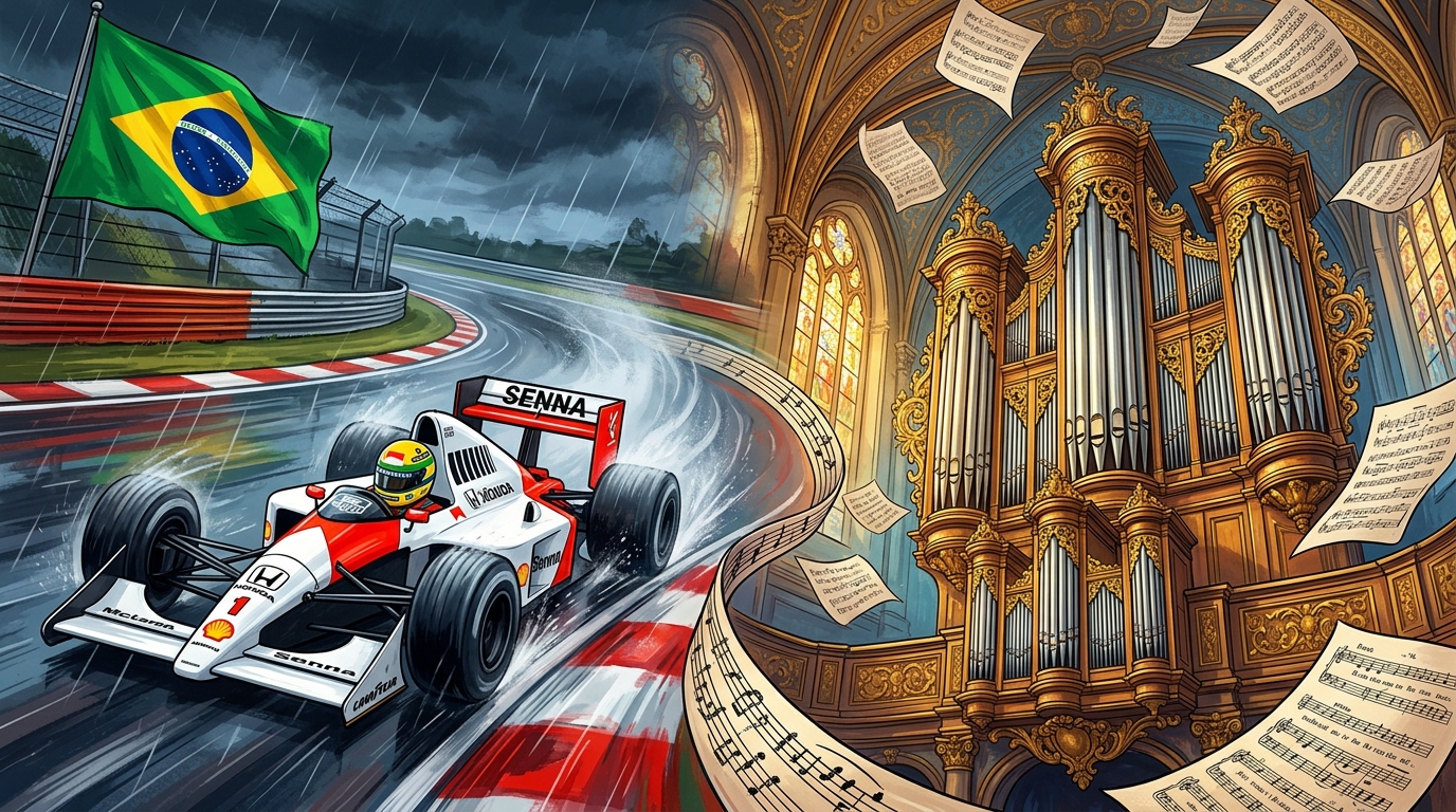 Dia da Poesia / Nasc. Ayrton Senna (1960) e J.S. Bach (1685)