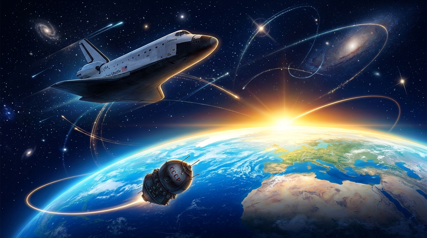 Dia da Cosmonáutica / Voo de Gagarin (1961) e Columbia (1981)