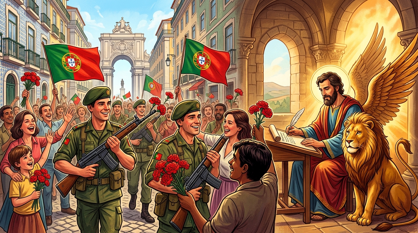 Revolução dos Cravos em Portugal (1974) / São Marcos