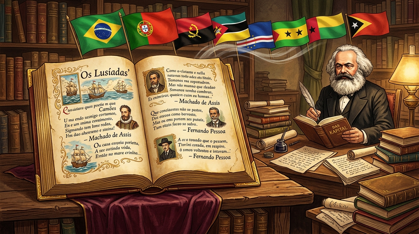 Dia da Língua Portuguesa / Nasc. Karl Marx (1818)