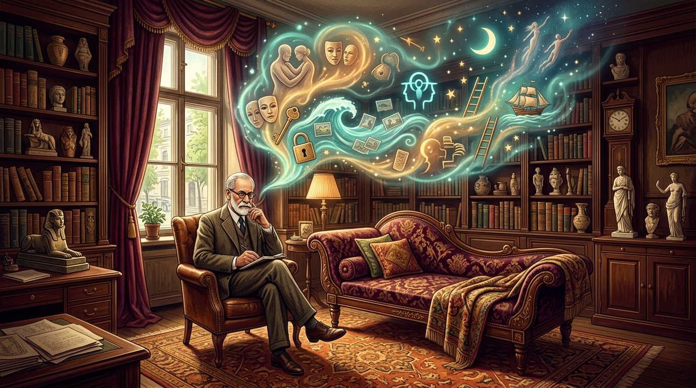 Nasc. Sigmund Freud (1856) / Pai da Psicanálise
