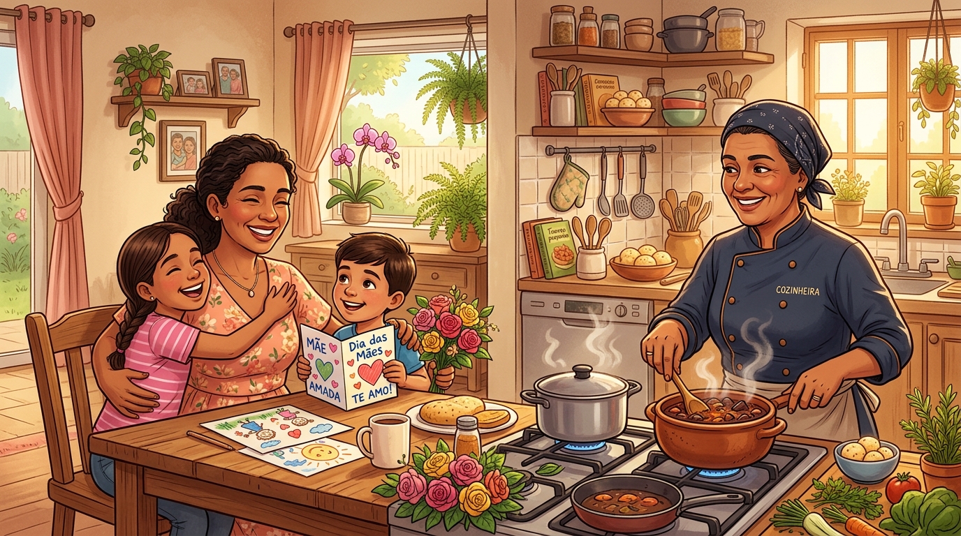 Dia das Mães 2026 (2º Dom. de Maio) / Dia da Cozinheira