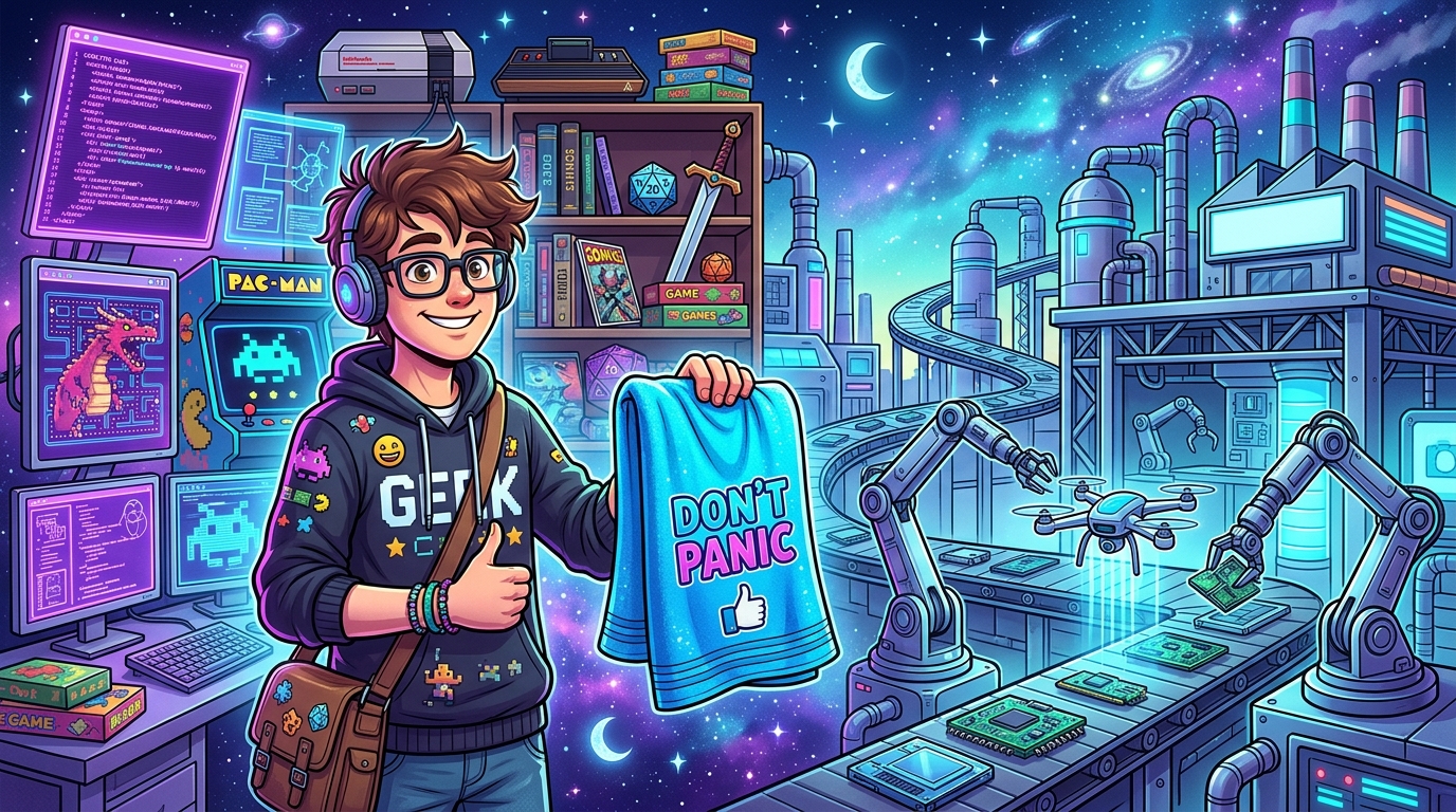 Dia do Orgulho Nerd (Dia da Toalha) / Dia da Indústria