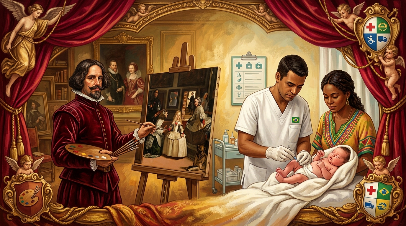 Nasc. Diego Velázquez (1599) / Dia do Teste do Pezinho
