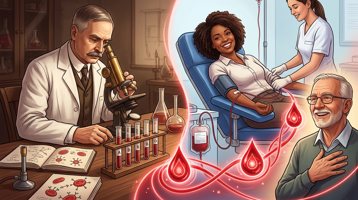 Dia Mundial do Doador de Sangue / Karl Landsteiner