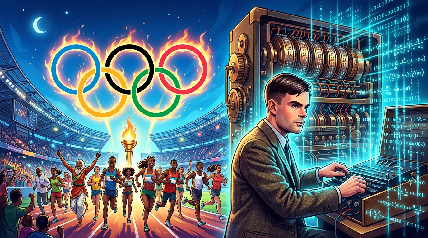 Dia Olímpico Internacional / Nasc. Alan Turing (1912)