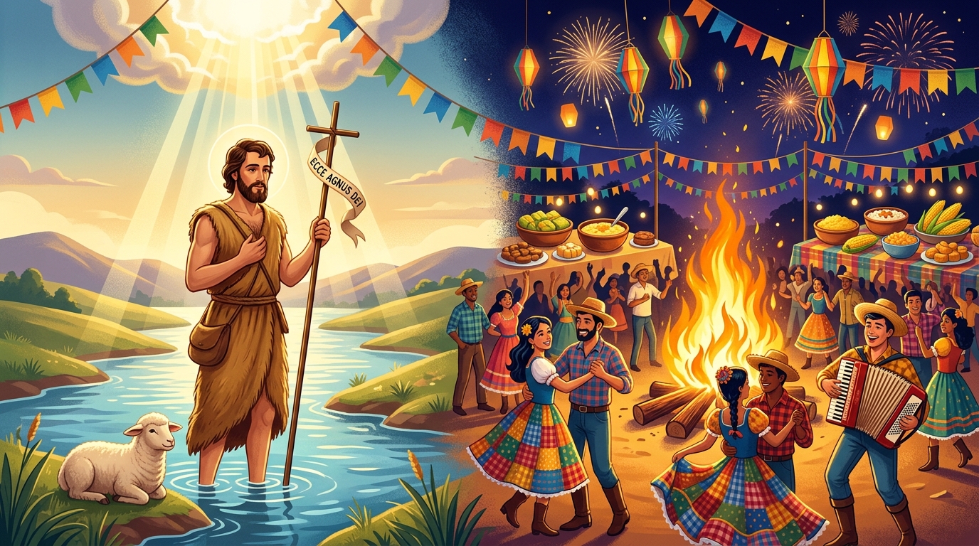 Dia de São João Batista (O Grande São João no Nordeste)