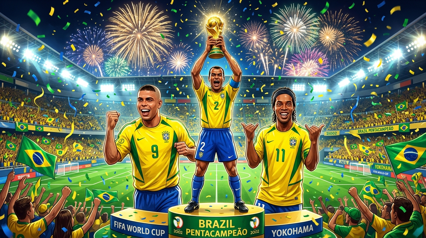 Pentacampeonato Mundial do Brasil em Yokohama (2002)