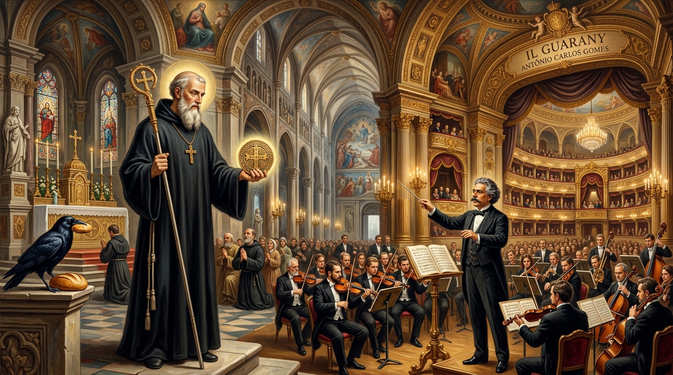 São Bento de Núrsia / Maestro Carlos Gomes (1836)