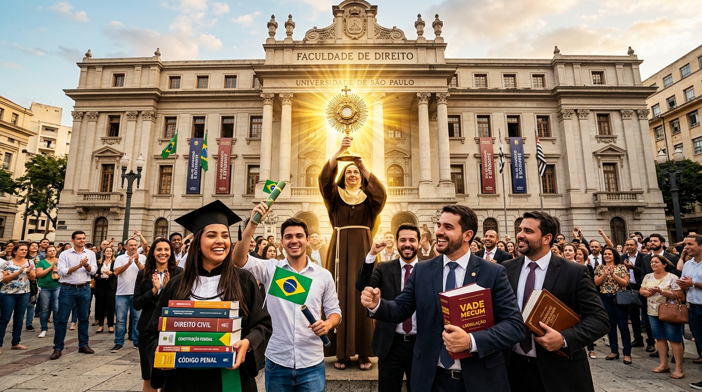 Santa Clara de Assis / Dia do Estudante / Dia do Advogado (1827)