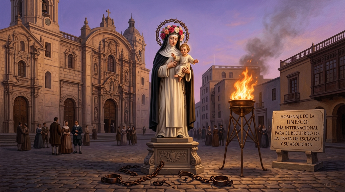 Santa Rosa de Lima / Lembrança do Tráfico de Escravizados (UNESCO)
