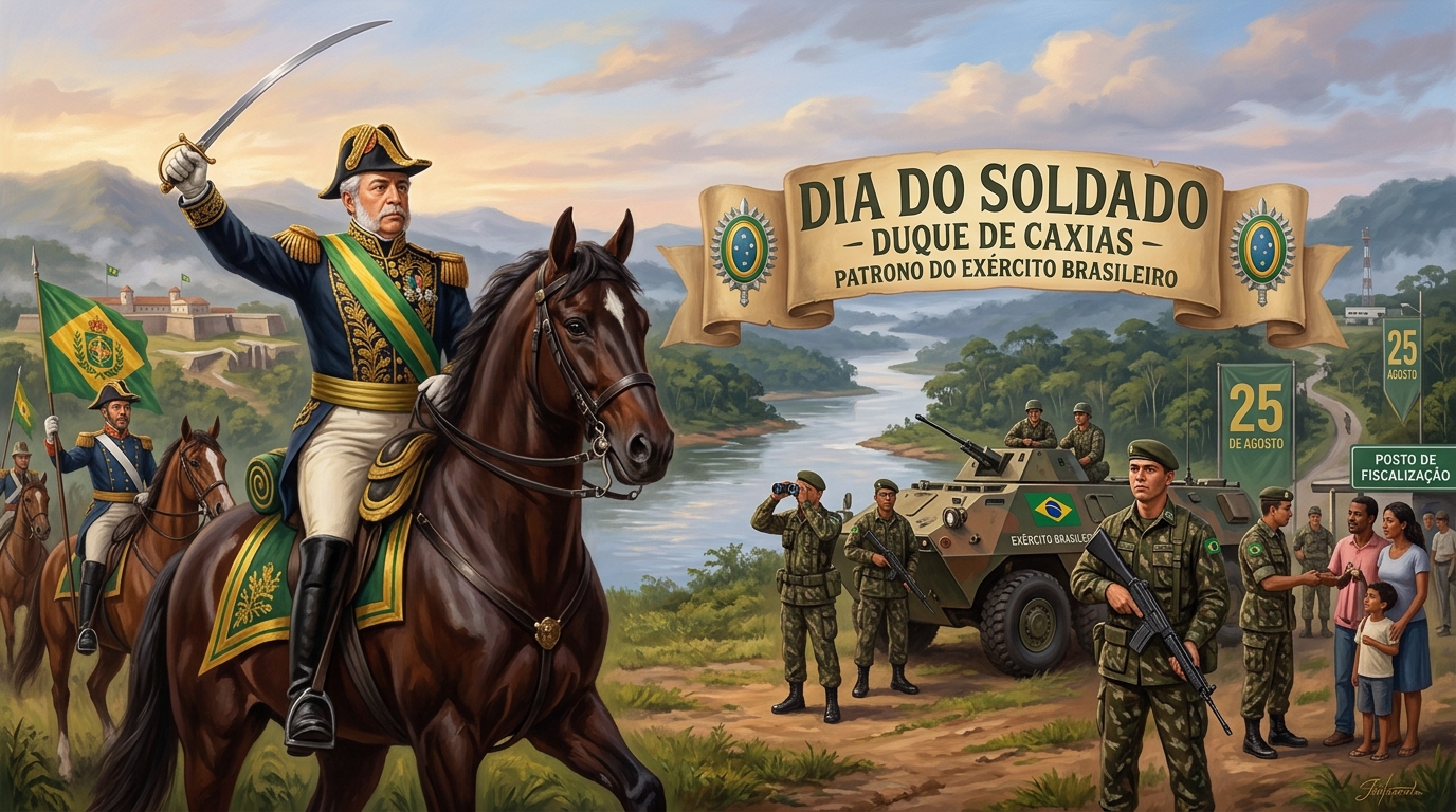 Dia do Soldado / Nascimento de Duque de Caxias (1803)