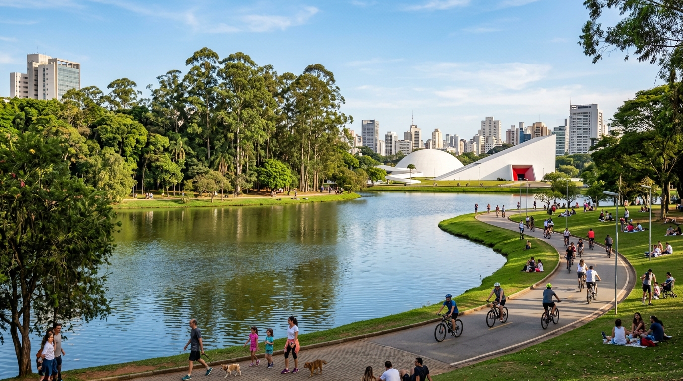 Parque Ibirapuera em São Paulo (1954) / Dia do Sexo