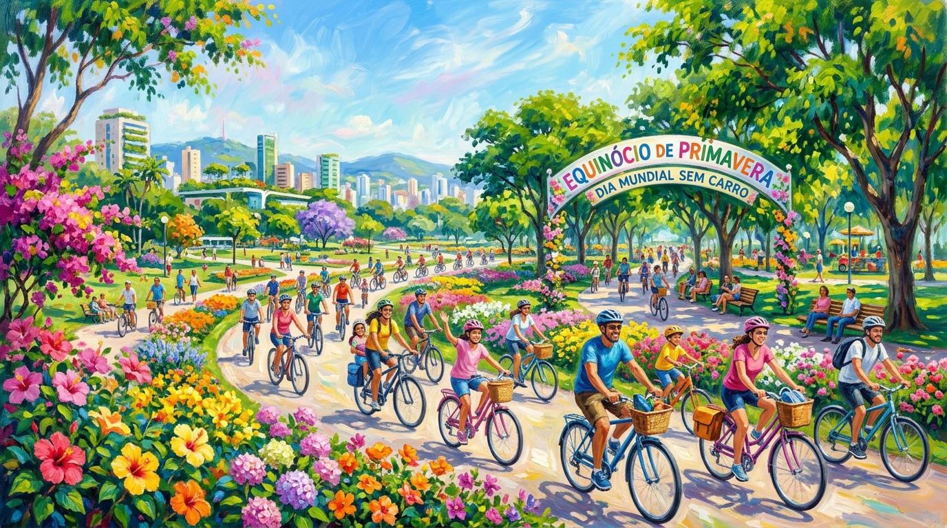 Equinócio de Primavera no Hemisfério Sul / Dia Mundial Sem Carro