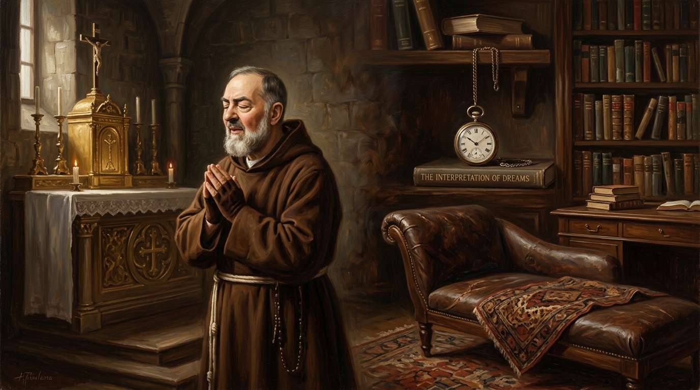 São Padre Pio de Pietrelcina / Sigmund Freud (1939)