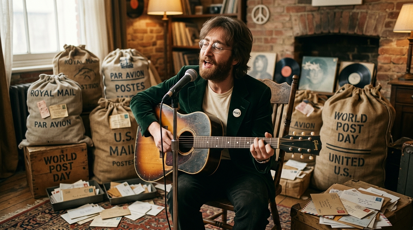 Nascimento de John Lennon (1940) / Dia Mundial dos Correios (UPU)