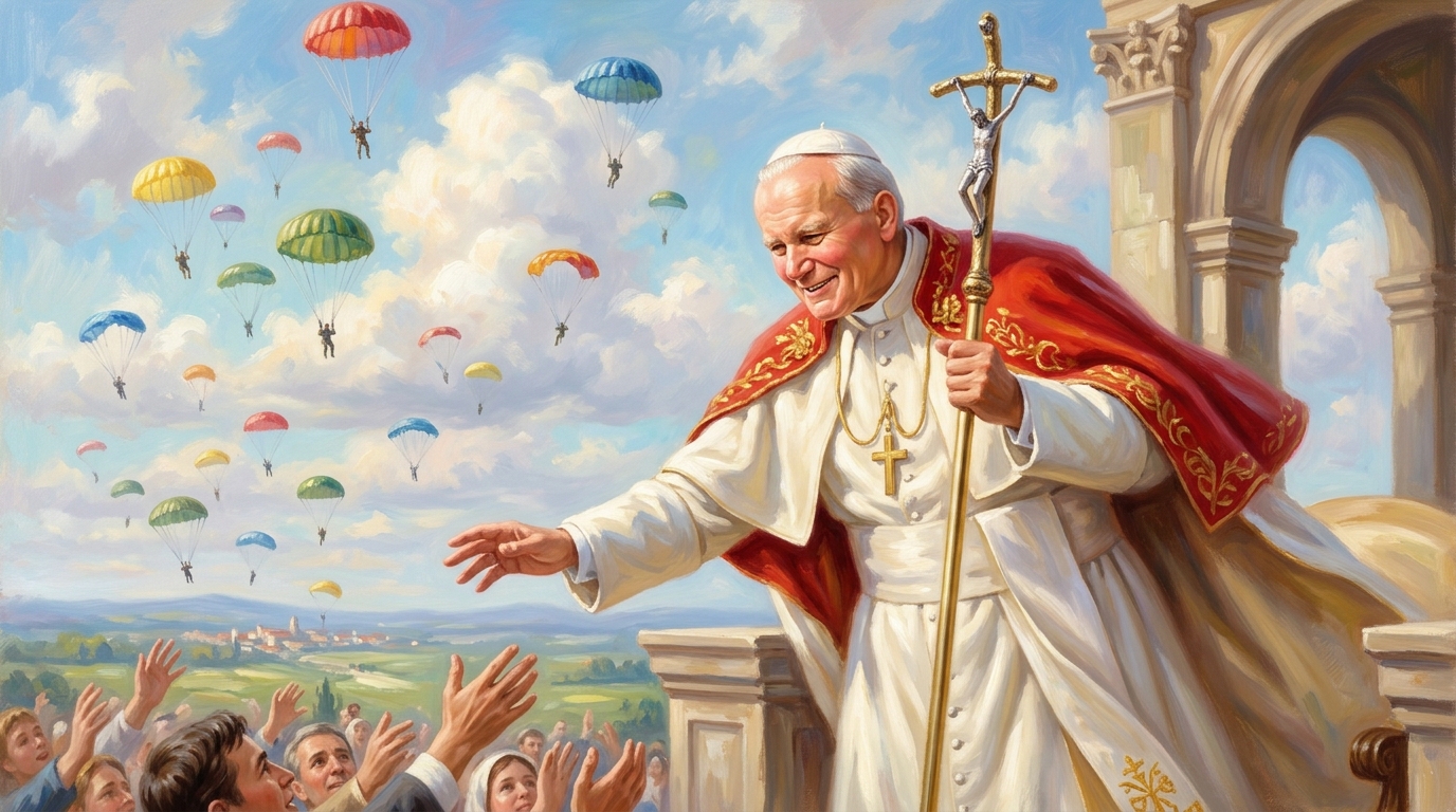 São João Paulo II (Papa) / Dia do Paraquedista