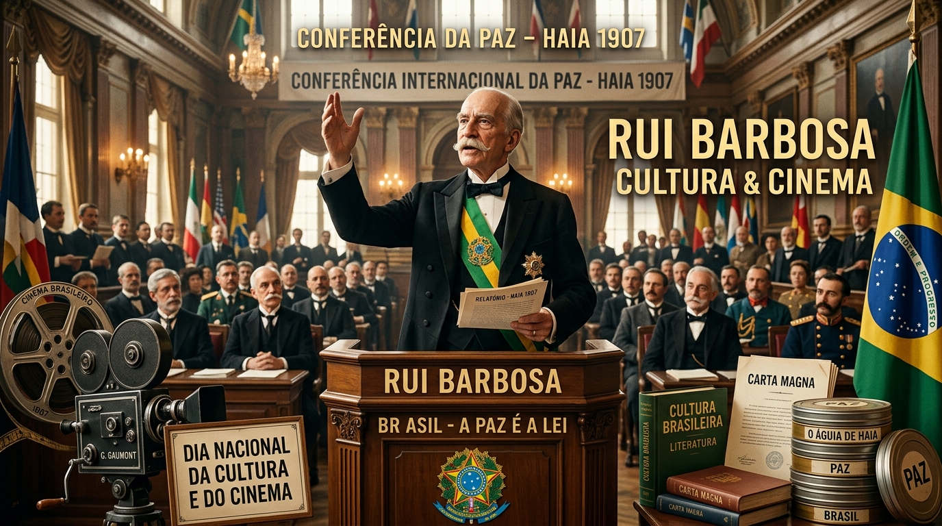 Rui Barbosa / Dia Nacional da Cultura e da Ciência / Cinema Brasileiro