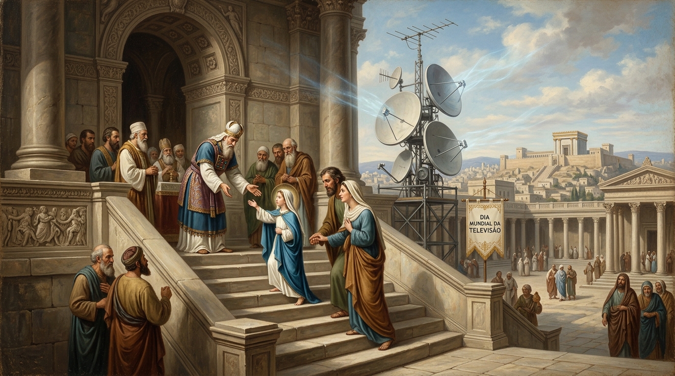 Apresentação de Nossa Senhora no Templo / Dia Mundial da Televisão