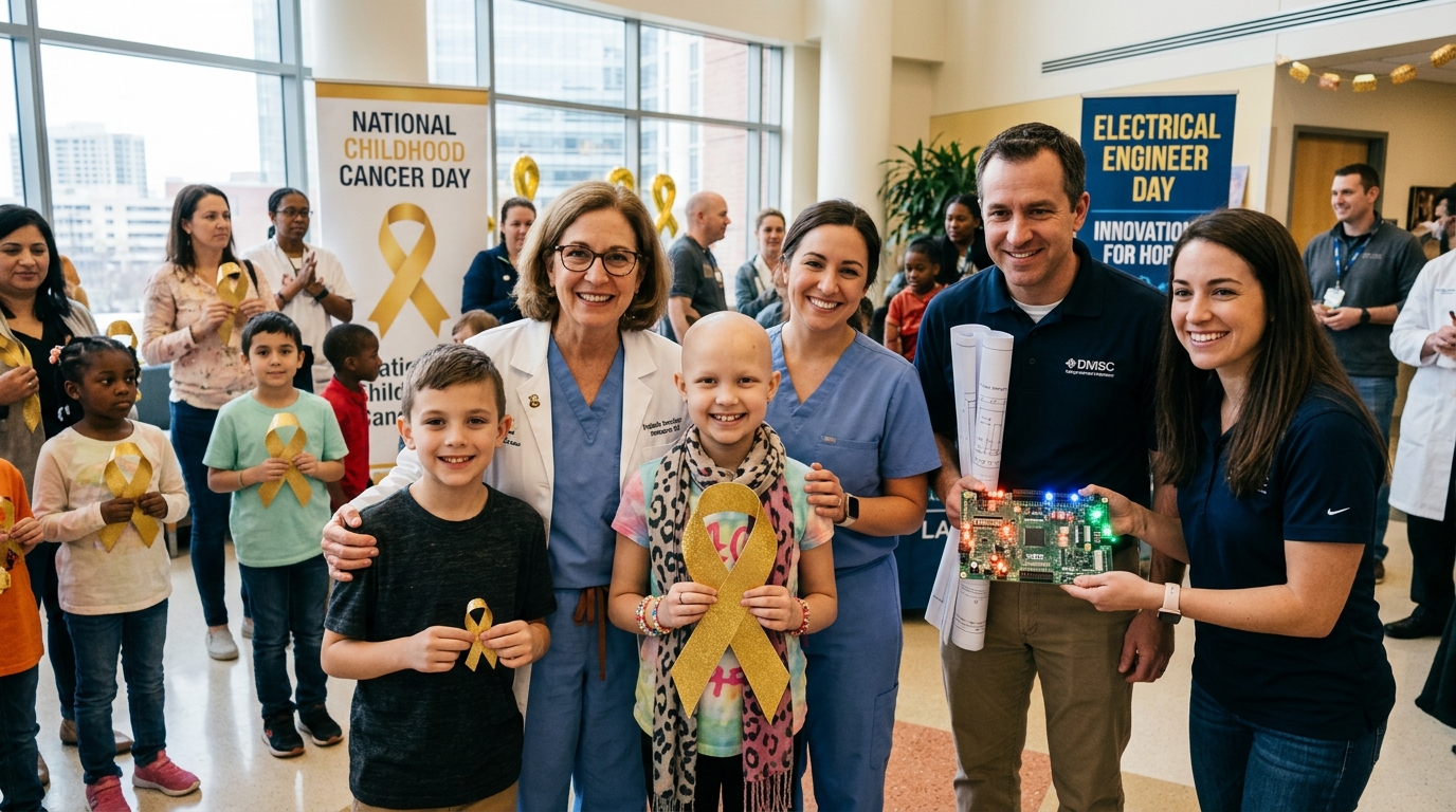 Dia Nacional de Combate ao Câncer Infantil / Dia do Engenheiro Eletricista