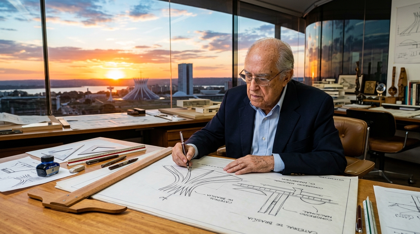 Nascimento de Oscar Niemeyer / Dia do Arquiteto e Urbanista